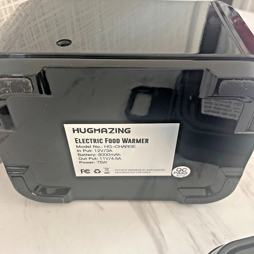 Hugmazing Replacement Electric Food Warmer Unit ONLY w/ Charger‎ New! BxR